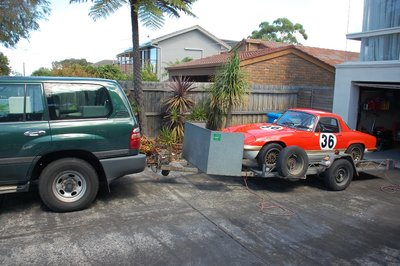 On the trailer for Phillip Island next wekend.jpg and 